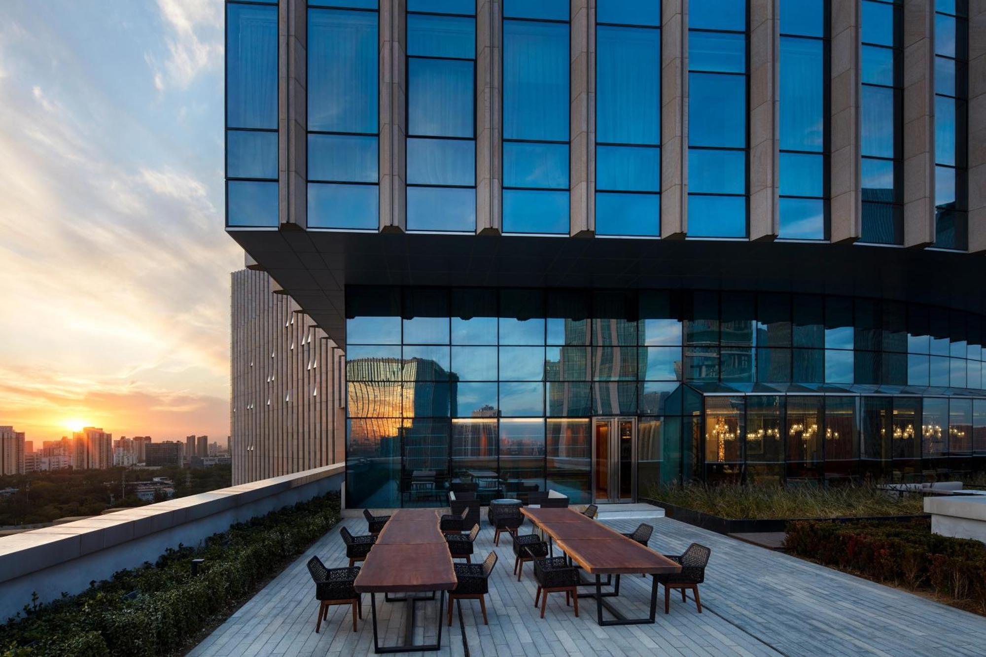 Sheraton Beijing Lize Hotel Exteriör bild